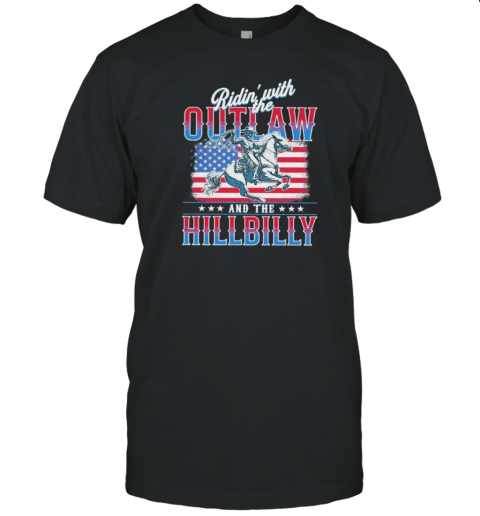 Riding With The Outlaw And The Hillbilly T- Classic Men's T-shirt