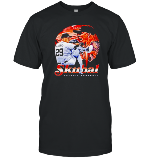 Tarik Skubal Detroit Tigers Vintage Graphic T-Shirt