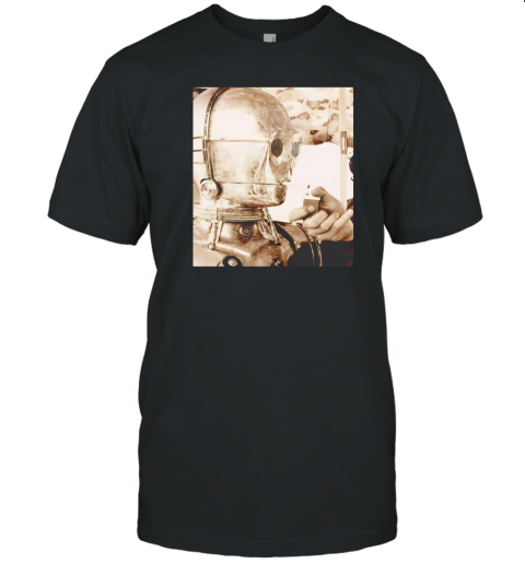 Anthony Daniels Star Wars C 3PO smoking T-Shirt