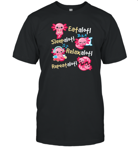 Axolotl Simple Life Nemimakeit T-Shirt