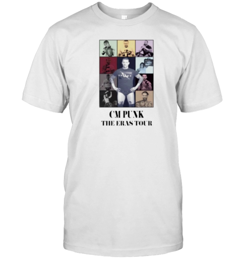 CM Punk The Eras Tour T- Classic Men's T-shirt