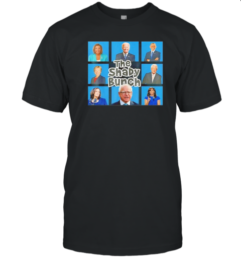 The Shady Bunch Anti Harris And Democrats T- Classic Men's T-shirt