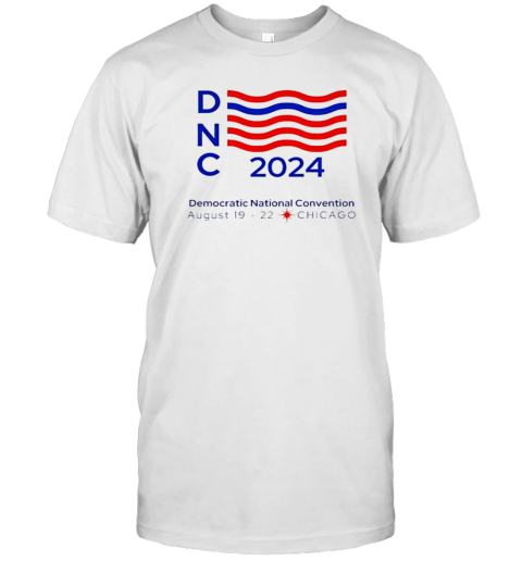 DNC 2024 Democratic National Convention Flag T-Shirt