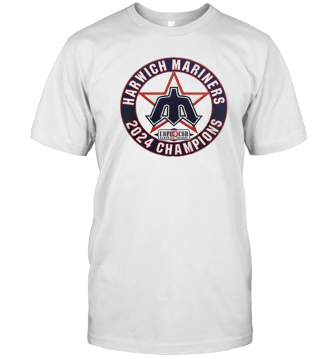 Harwich Mariners 2024 CCBL Champions Baseball League T-Shirt