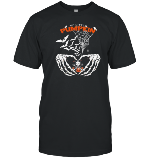 My Little Pumpkin Skeleton Halloween T-Shirt