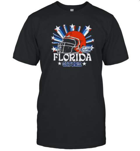 Image One Men'S Florida Gators Grey Helmet Star T-Shirt