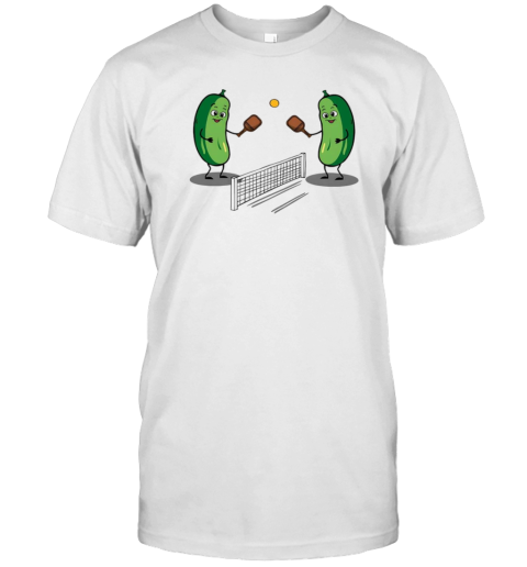 Pickles Playing Pickleball T- Classic Men's T-shirt