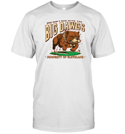 Where I'M From Adult Cleveland Big Dawg T-Shirt