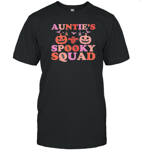 Auntie's Spooky Squad Halloween T-Shirt