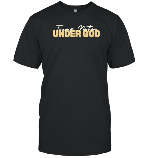 Trump Nation Under God Retro T-Shirt