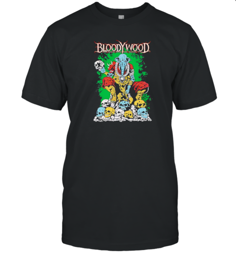 Bloody wood elephant skull T-Shirt