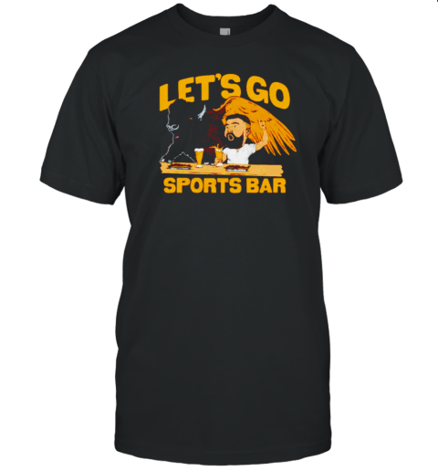 Buffalo Wild Wings X Jason Kelce Let's Go Sports Bar T-Shirt