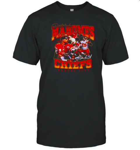 Kansas City Chiefs Patrick Mahomes Vintage Bootleg T-Shirt