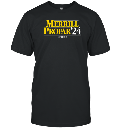 Merrill Profar LFGSD 2024 San Diego football T-Shirt