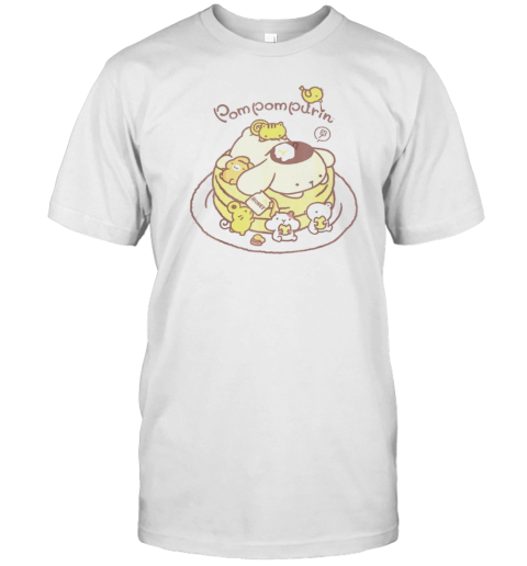 Pompompurin Pancake Friends T-Shirt