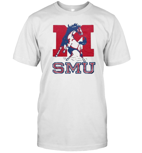 SMU Mustangs Monogram 2024 T-Shirt