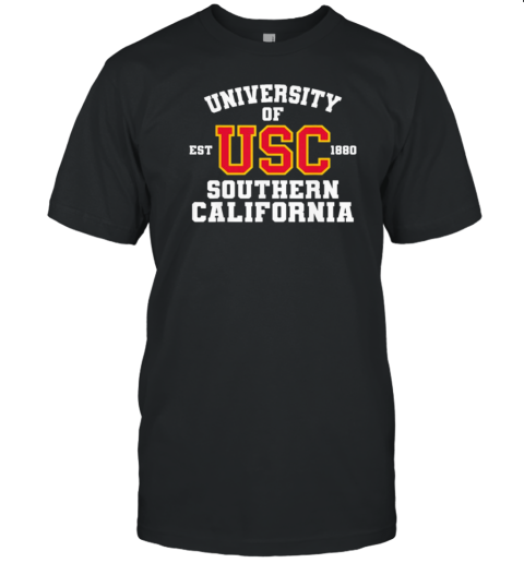 USC Trojans Est 1880 University Of Southern California T-Shirt