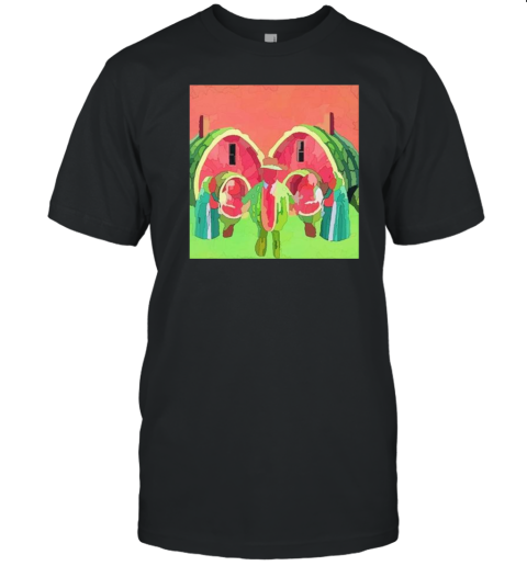 Watercolor Painting Watermelon Happy Family Together T-Shirt