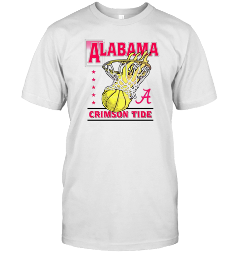 Alabama Crimson Tide NCAA Basketball T-Shirt