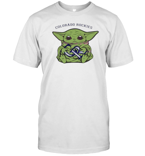 Colorado Rockies Baby Yoda Star War Sport Graphic T-Shirt