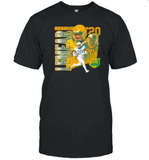 Devin Lemear Baylor Bears Player Collage T-Shirt