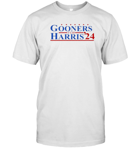 Gooners For Harris 2024 T-Shirt