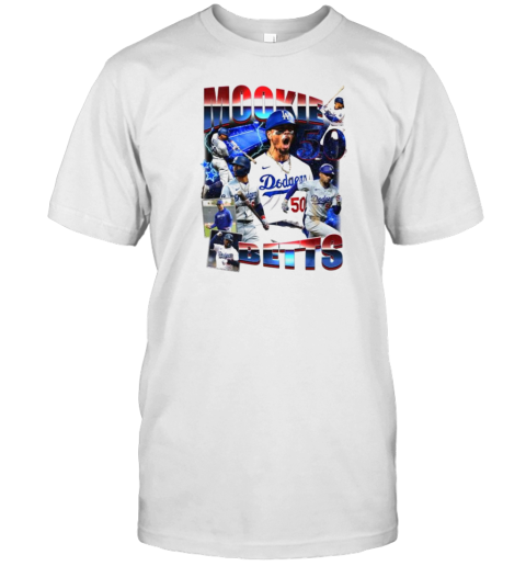 Mookie Betts Los Angeles Dodgers Graphic T-Shirt