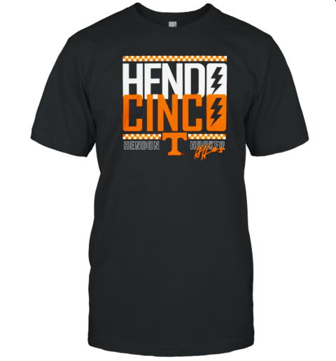 Tennessee Volunteers Hendo Cinco Hendon Hooker T-Shirt