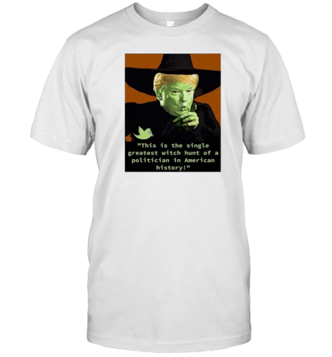 This Is The Single Greatest Witch Hunt Of A Politician In American History T-Shirt