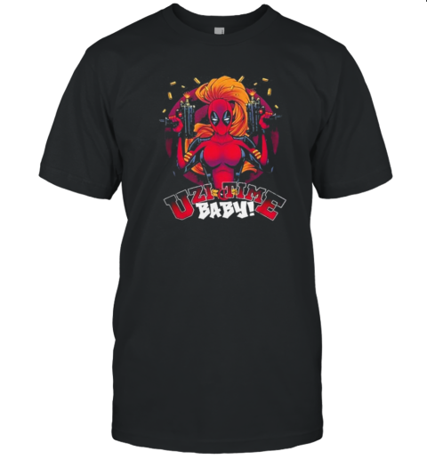 Uzi Time Baby Deadpool Girl T-Shirt