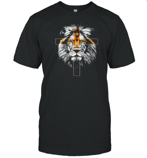Vintage Colorful Lions Lovers Outfits Classic Animal Cross T-Shirt