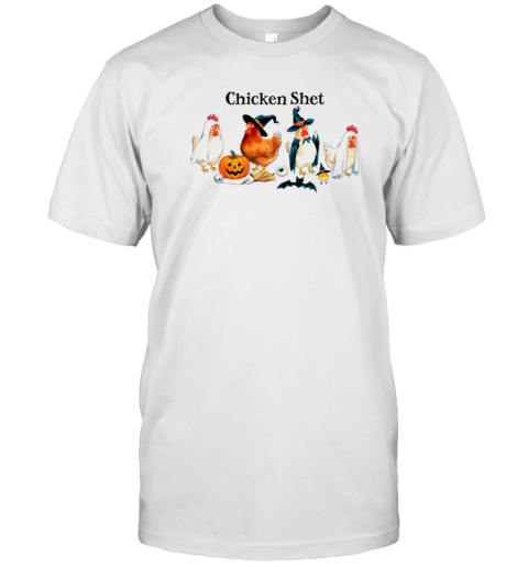 Chicken Sheet Halloween Fall Spooky T-Shirt