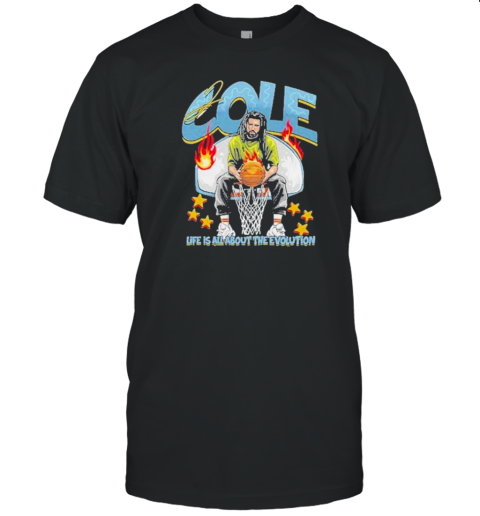 J Cole Life Is All About The Evolution Basketball T-Shirt