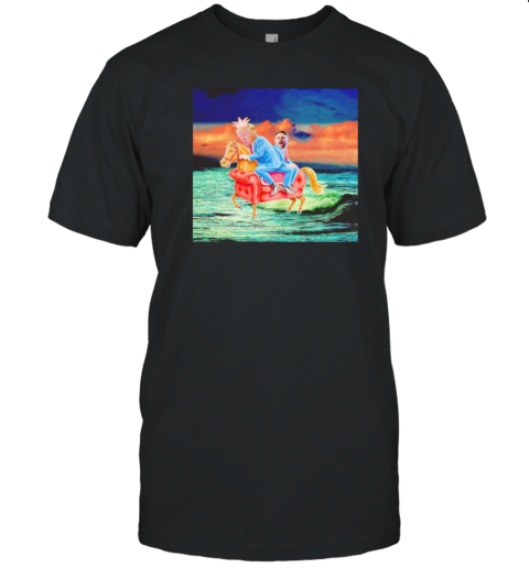 King Trump And Vance Riding Horse Coach T-Shirt