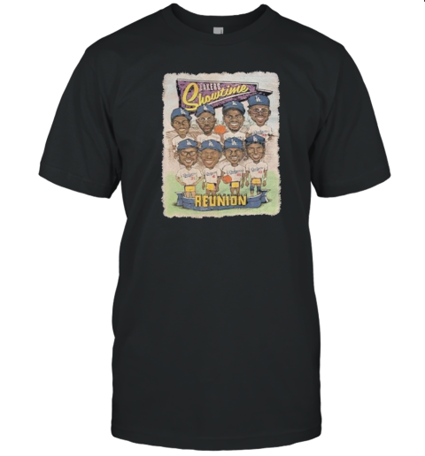 L Lakers Showtime Reunion Los Angeles Dodgers T-Shirt