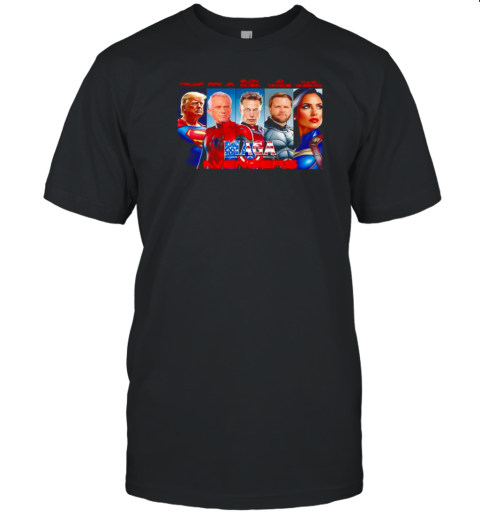 Maga Avengers Trump RFK Jr Vance superheros T-Shirt