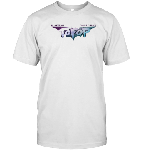 Tofop Bat Wil Anderson Charlie Clausen T-Shirt