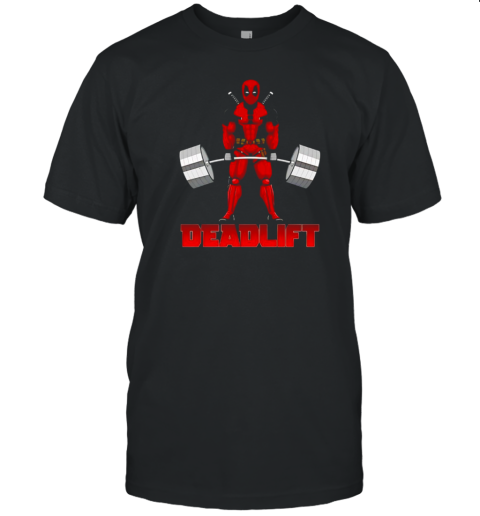 Deadpool Papa Swolio Deadlift T-Shirt