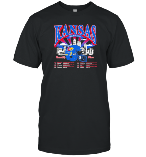 Kansas Jayhawks 2024 Football Concert Tour T-Shirt