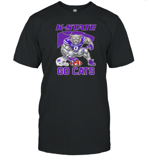 Kansas State Wildcat Football 2024 Go Cats T-Shirt