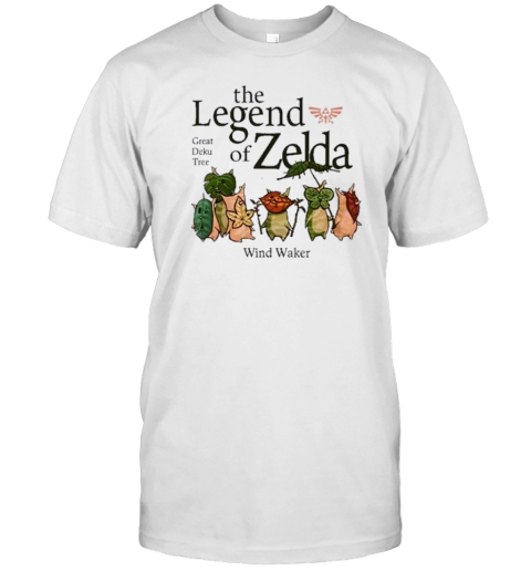 The Legend Of Zelda The Wind Waker Korok Great Deku Tree T-Shirt