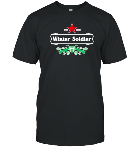 Winter Soldier Bucky Barnes Assassin Beer T-Shirt