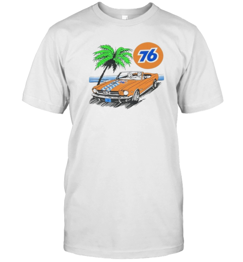 Vintage 90's 76 Gas Station Ford Mustang T-Shirt