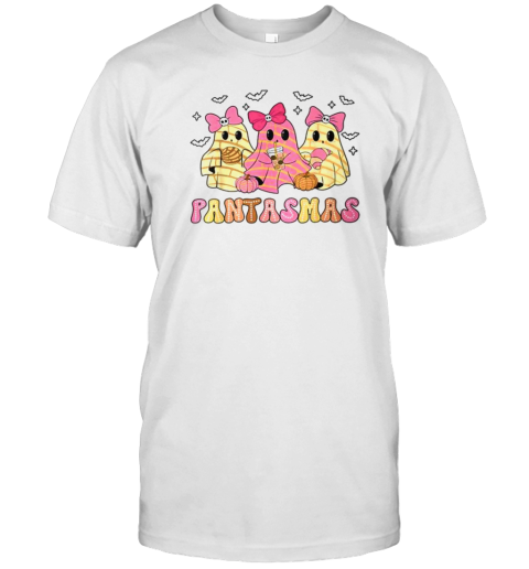 Pantasmas Ghost Spooky Conchas Halloween Mexican Ghost T-Shirt