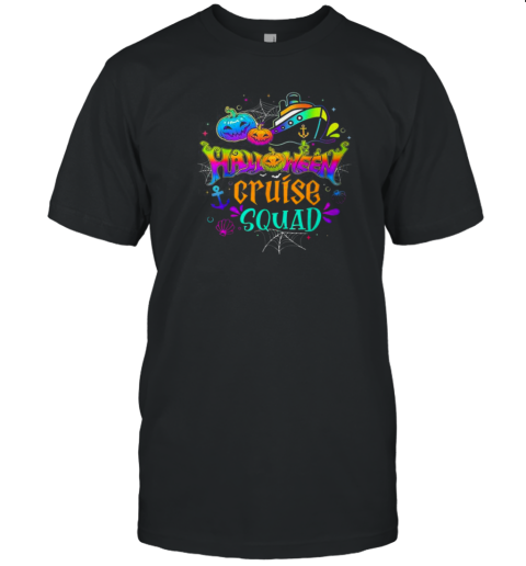 Halloween Cruise Squad 2024 Family Cruise T-Shirt