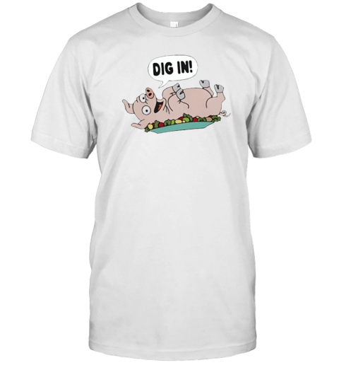 Homer Simpsons Pig Dig In T-Shirt