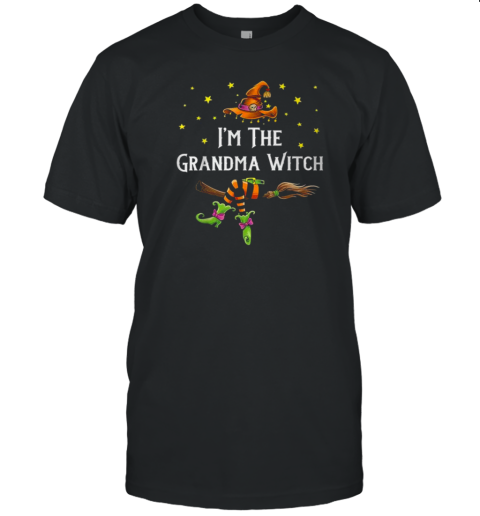 Im The Grandma Witch Halloween Matching Group Costume T-Shirt