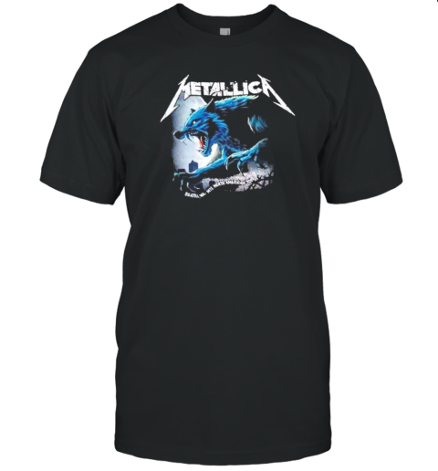 Metallica M72 Seattle WA Night 2 Merch Tee At Lumen Field On September 1 2024 M72 North American Tour Final US No Repeat Weekend The Wolf T-Shirt