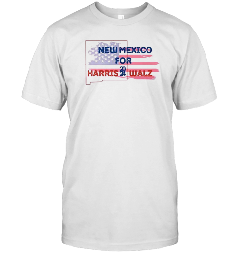 Original New Mexico State For Harris Walz 2024 T-Shirt