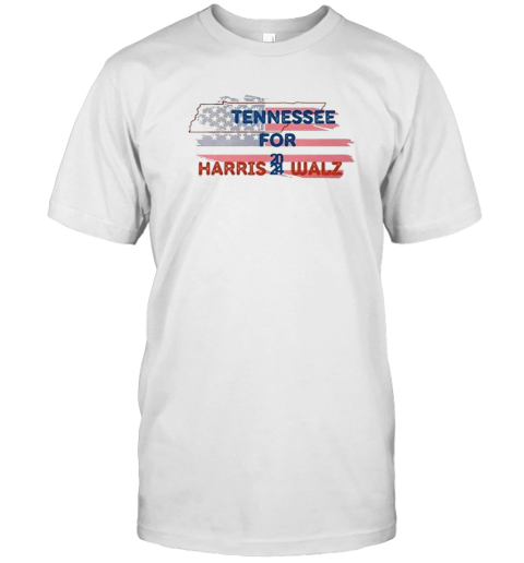 Original Tennessee State For Harris Walz 2024 T-Shirt